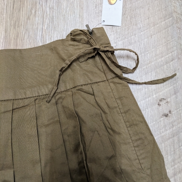 Talbots Petites Olive Green A line Skirt New with tags Size 12P - Picture 6 of 8